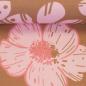 Preview: Modal French Terry Flower Dream Rosa Blumen auf Beige made by Colu von Swafing 